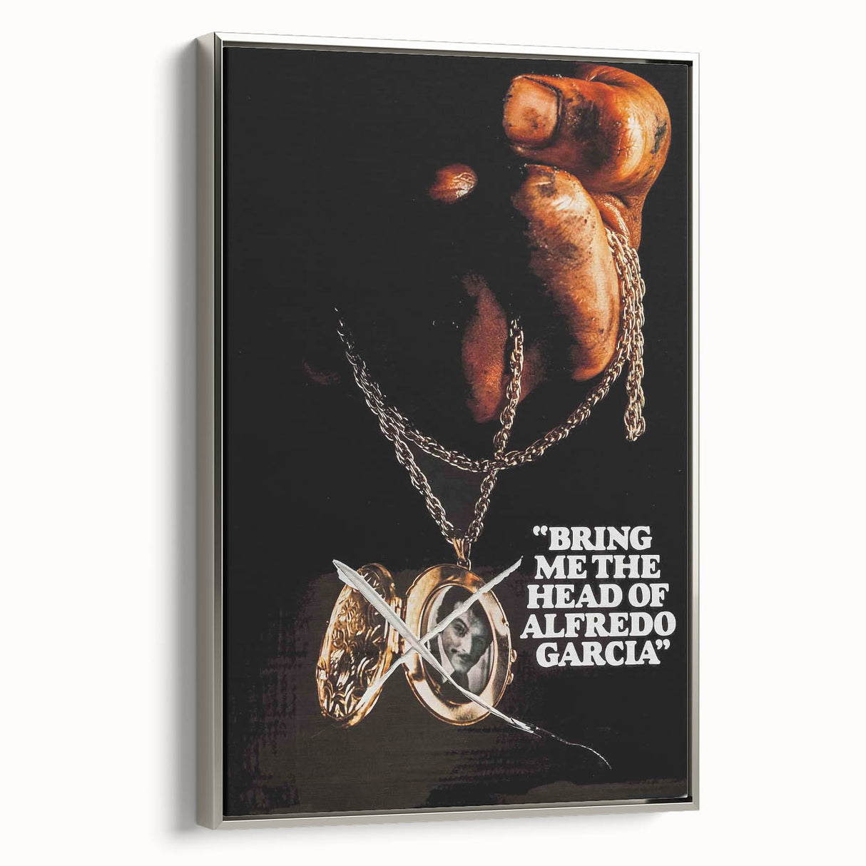 Bring Me the Head of Alfredo Garcia 1970s Vintage Movie Poster