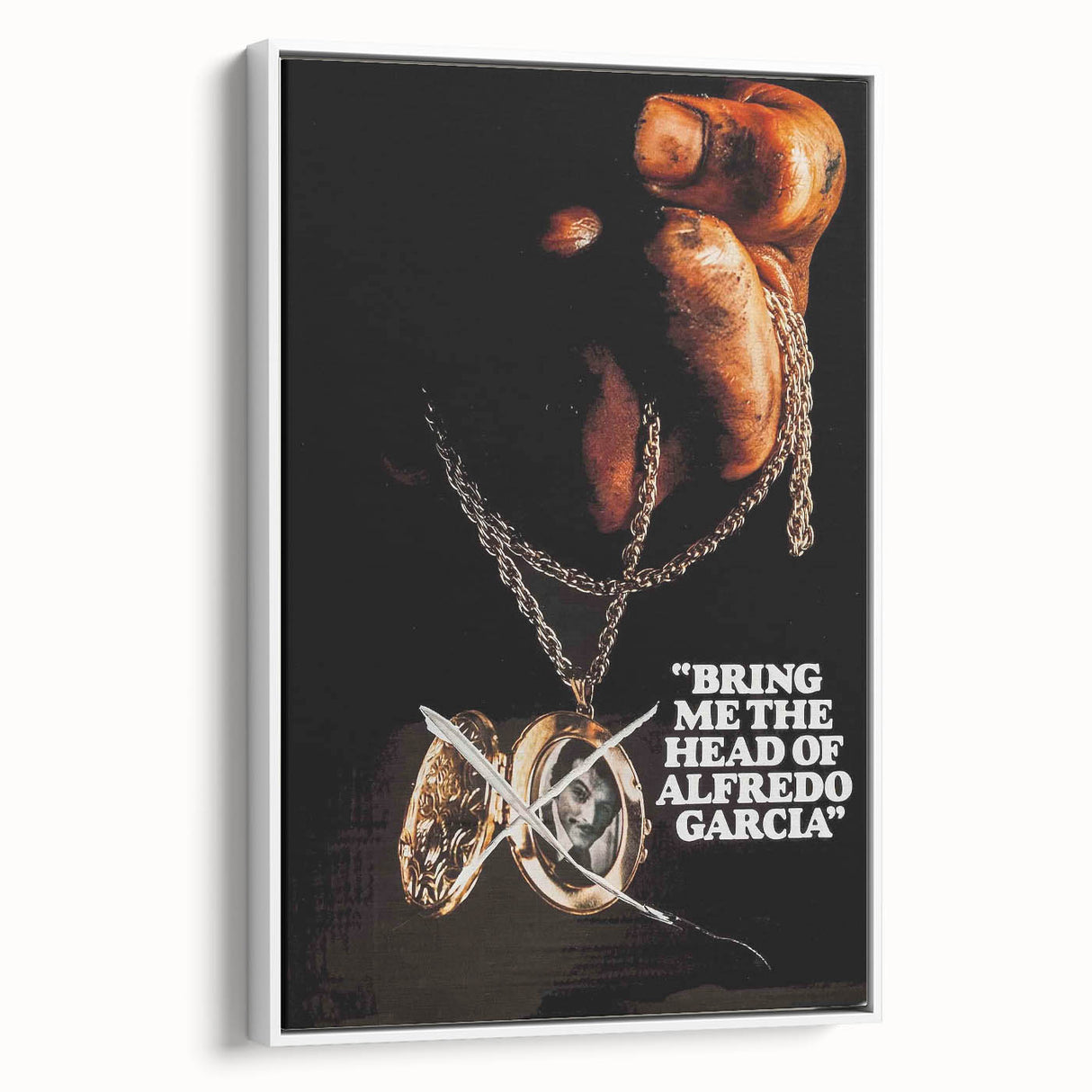 Bring Me the Head of Alfredo Garcia 1970s Vintage Movie Poster