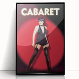 Cabaret 1970s Vintage Movie Poster Classic 70s Film Art