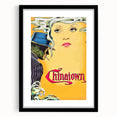 Chinatown 1970s Vintage Movie Poster Classic 70s Film Art
