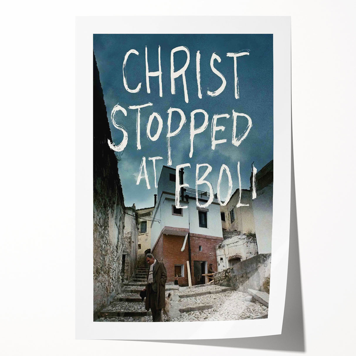 Christ Stopped at Eboli 1970s Vintage Movie Poster Classic 70s Film Art