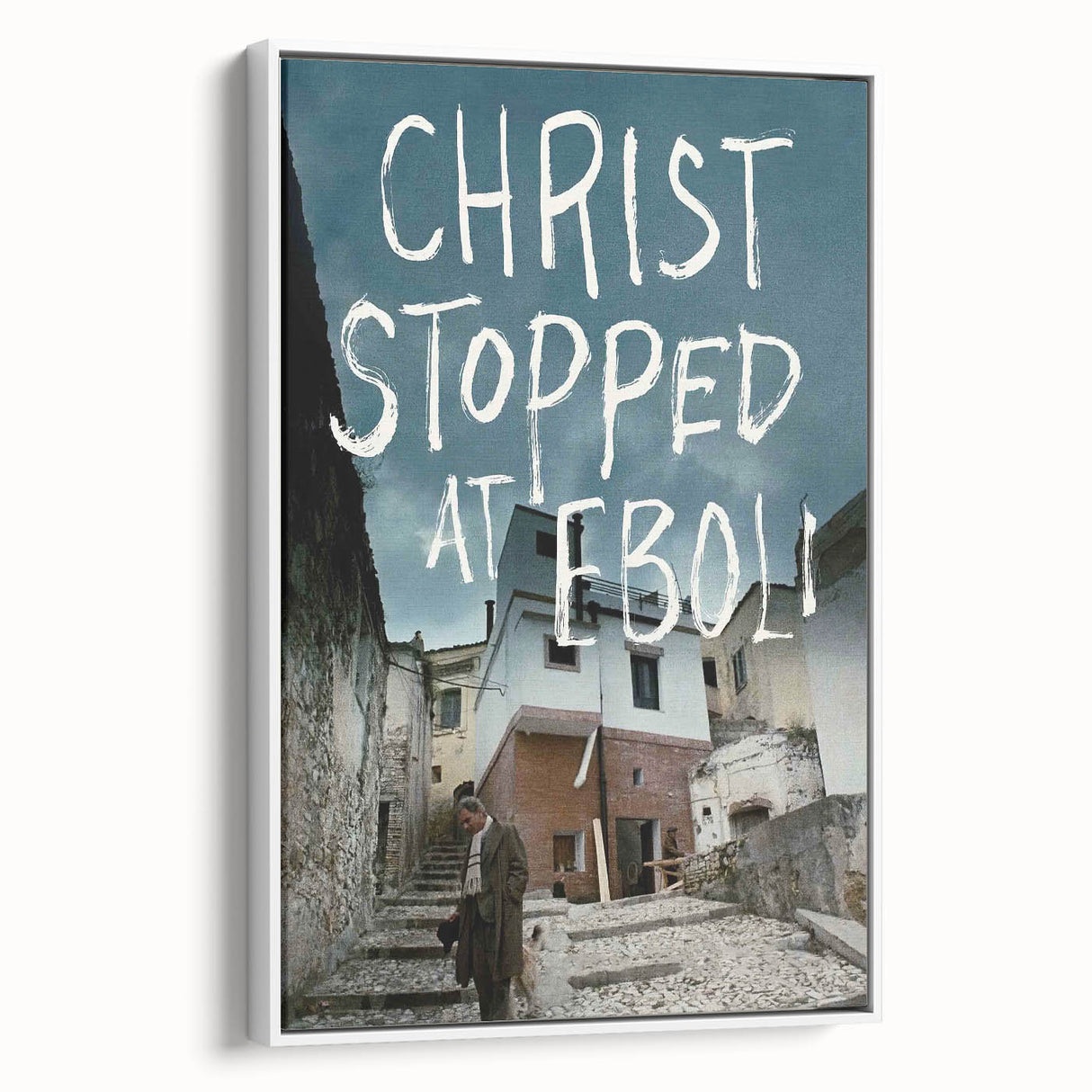 Christ Stopped at Eboli 1970s Vintage Movie Poster Classic 70s Film Art