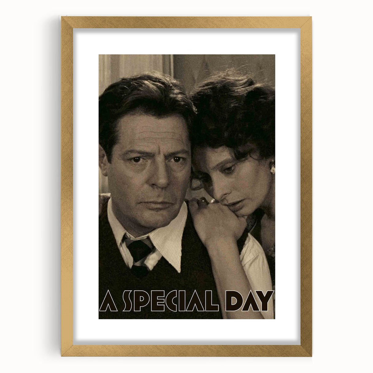 1970s Vintage Movie Poster – Classic 70s Film Art of A Special Day