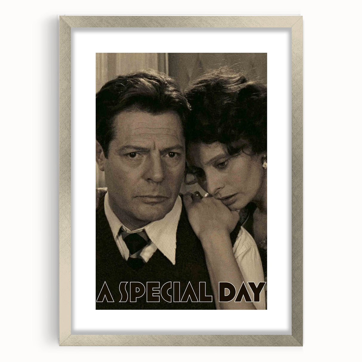 1970s Vintage Movie Poster – Classic 70s Film Art of A Special Day