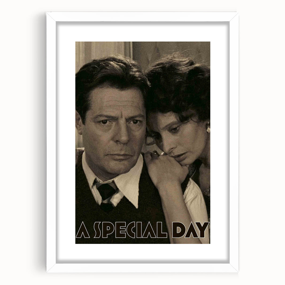 1970s Vintage Movie Poster – Classic 70s Film Art of A Special Day