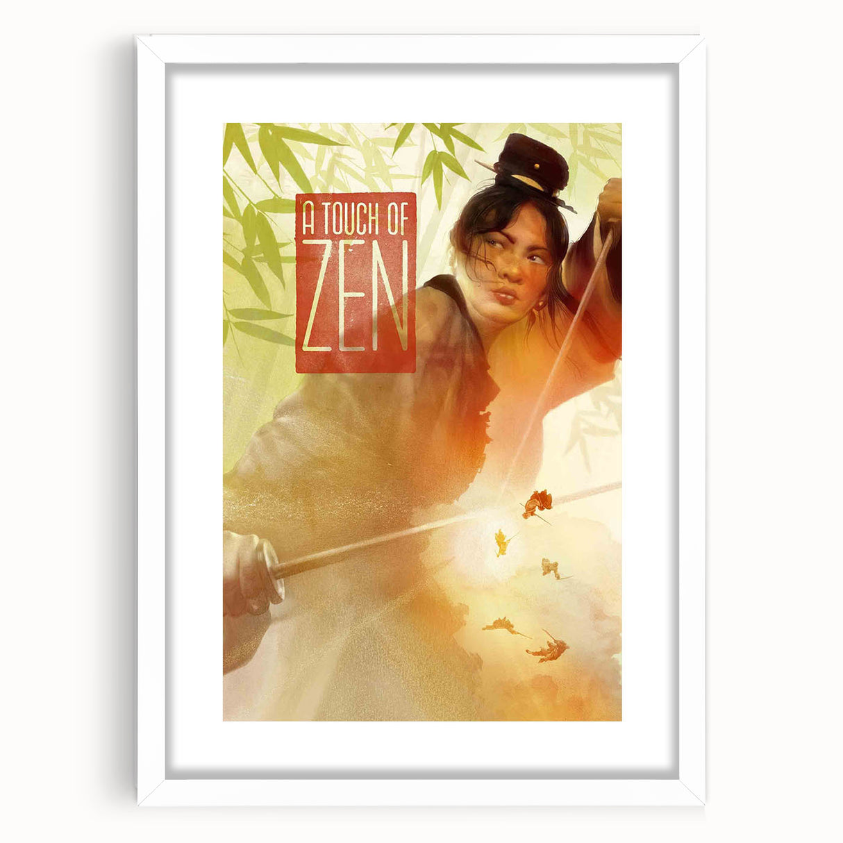 1970s Vintage Movie Poster – Classic 70s Film Art of A Touch of Zen