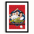 1990s Vintage Movie Poster - Classic 90s Film Art - A League of Their Own