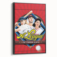 1990s Vintage Movie Poster - Classic 90s Film Art - A League of Their Own