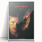 Se7en 1990s Vintage Movie Poster | Classic 90s Film Art
