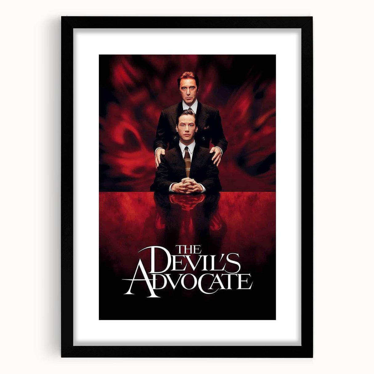 1990s Vintage Movie Poster – Classic 90s Film Art – The Devil’s Advocate