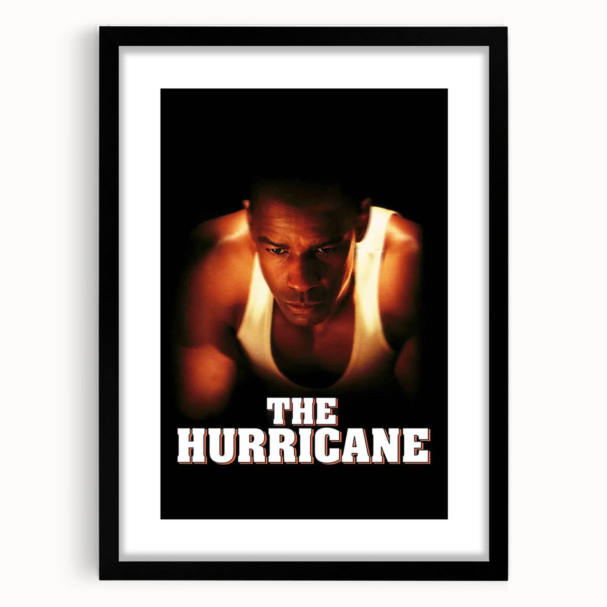 1990s Vintage Movie Poster – The Hurricane Classic 90s Film Art
