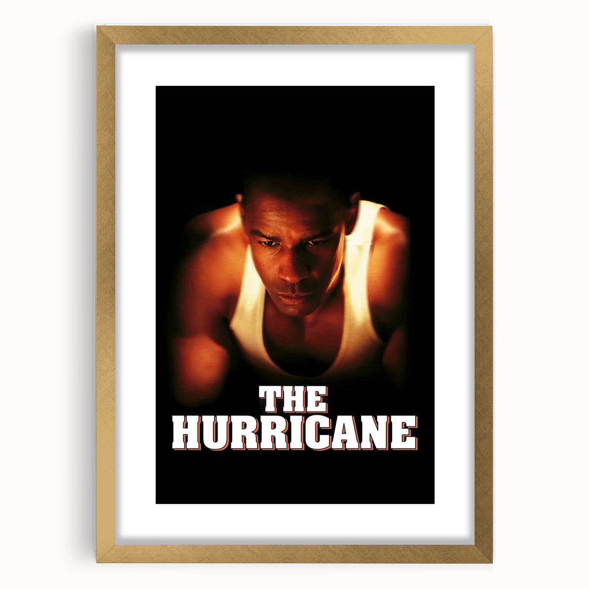 1990s Vintage Movie Poster – The Hurricane Classic 90s Film Art