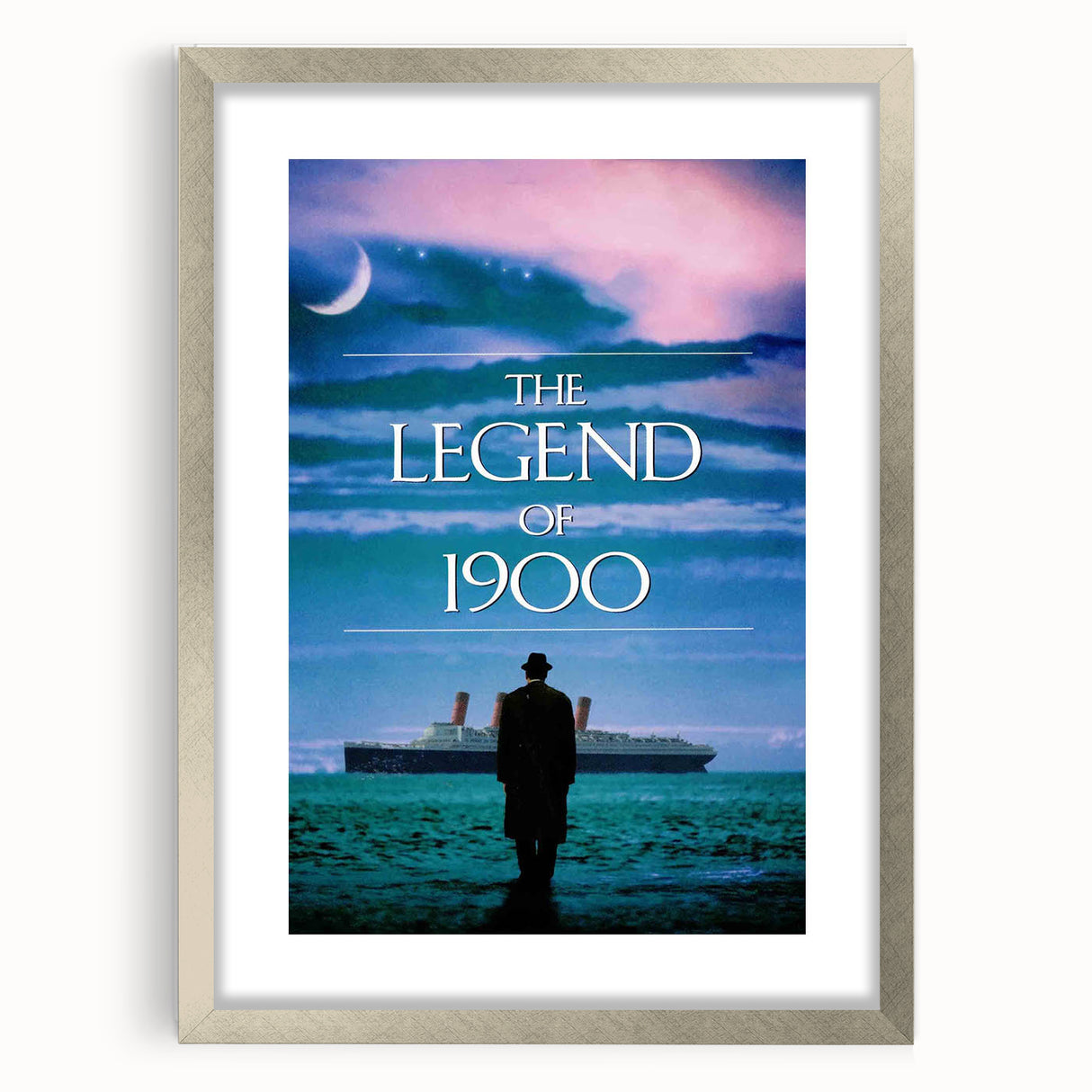 1990s Vintage Movie Poster – The Legend of 1900 Classic 90s Film Art