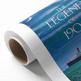 1990s Vintage Movie Poster – The Legend of 1900 Classic 90s Film Art