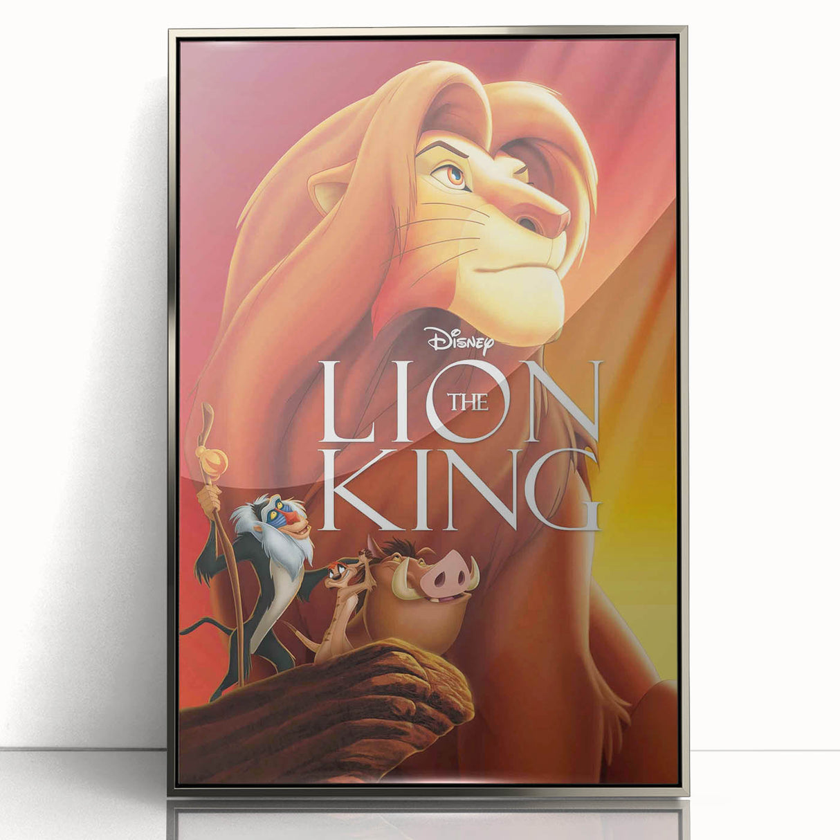 1990s Vintage Movie Poster - Classic 90s Film Art - The Lion King