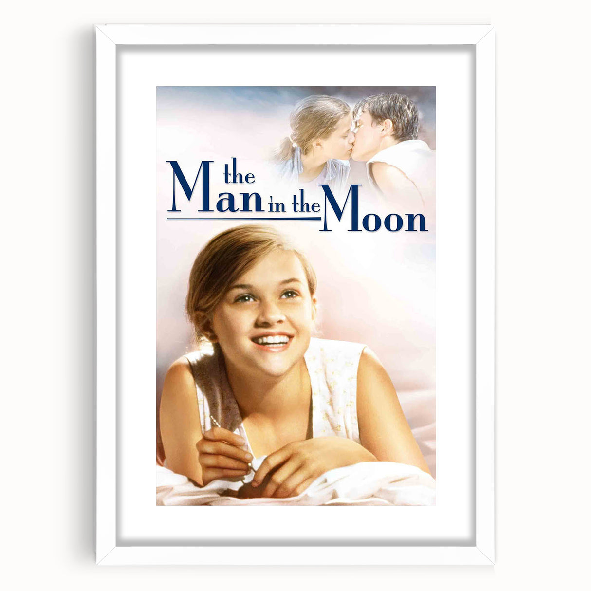 1990s Vintage Movie Poster - Classic 90s Film Art - The Man in the Moon