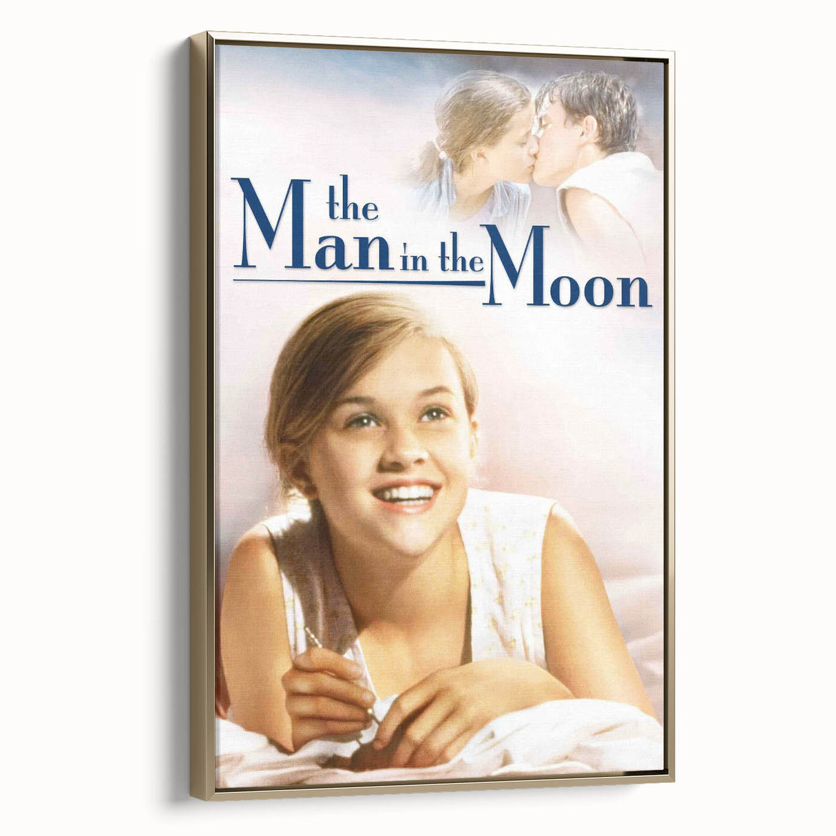 1990s Vintage Movie Poster - Classic 90s Film Art - The Man in the Moon