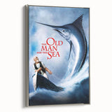 1990s Vintage Movie Poster - Classic 90s Film Art - The Old Man and the Sea