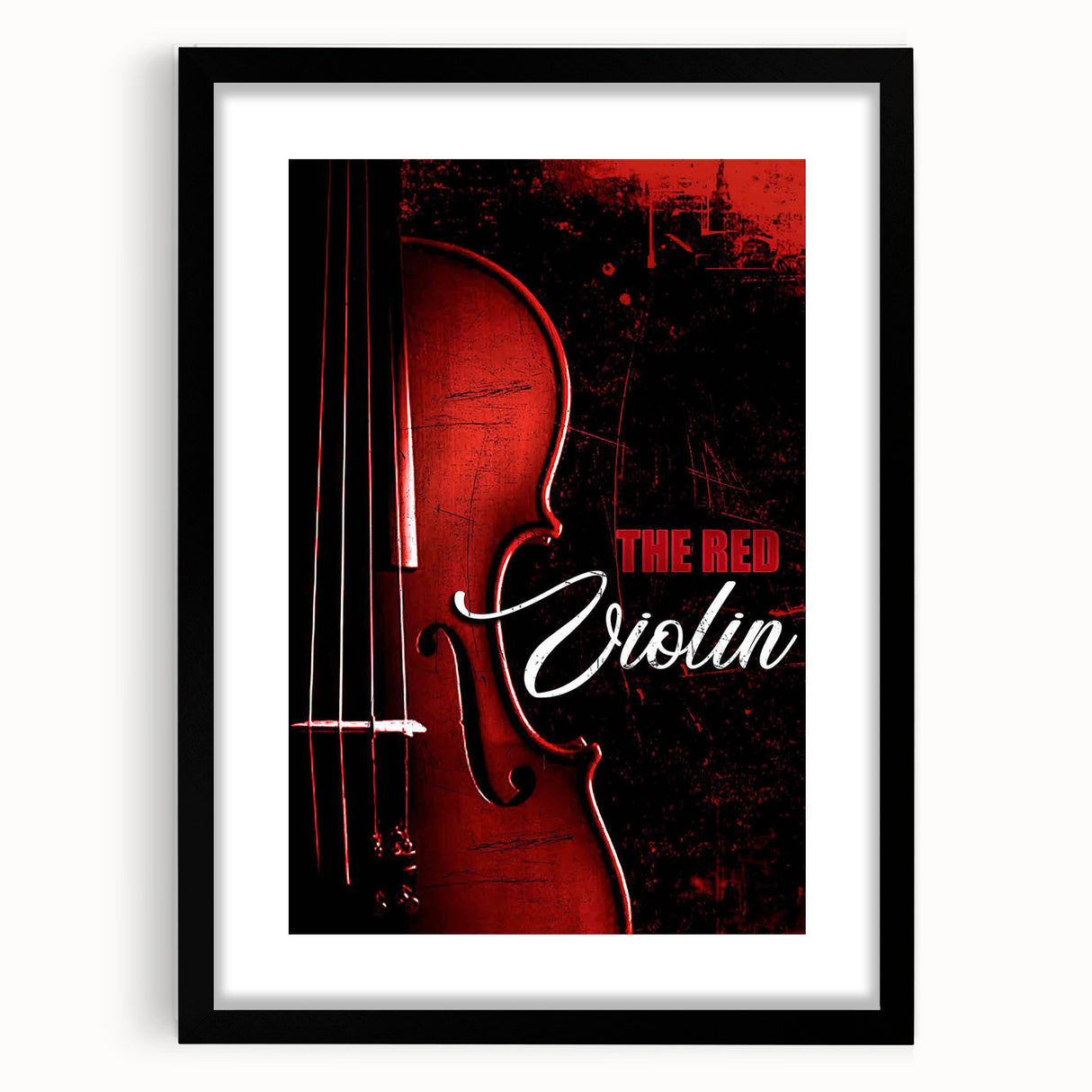 1990s Vintage Movie Poster - Classic 90s Film Art - The Red Violin