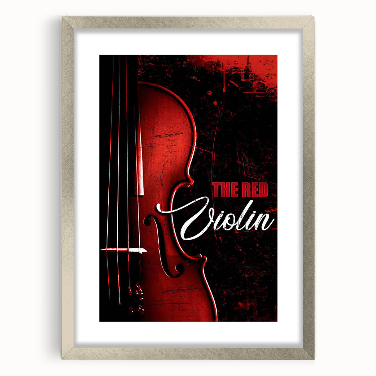 1990s Vintage Movie Poster - Classic 90s Film Art - The Red Violin