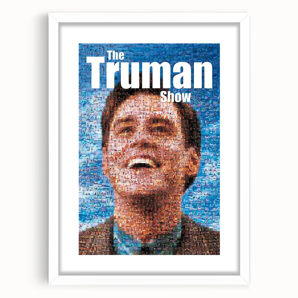1990s Vintage Movie Poster - Classic 90s Film Art - The Truman Show