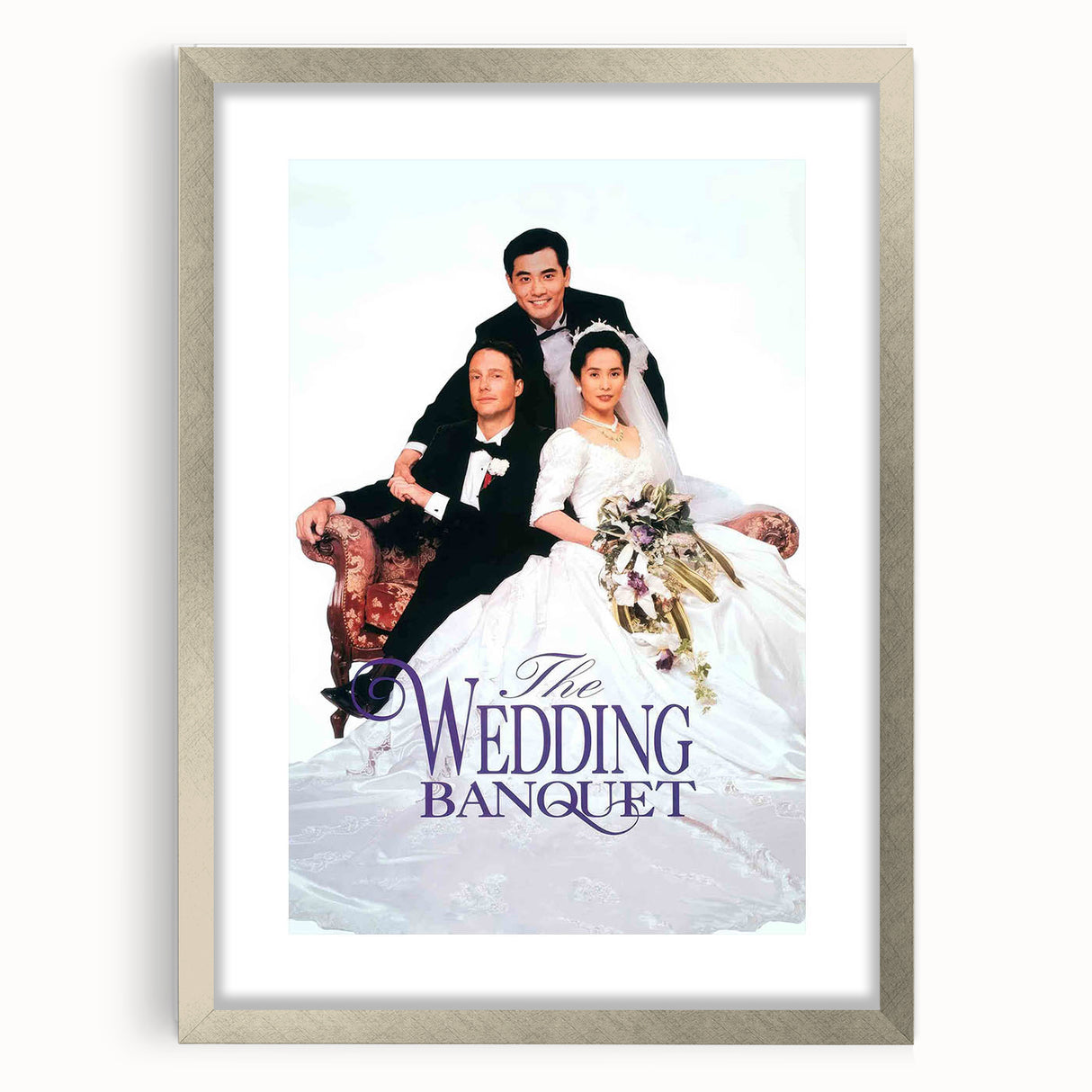 1990s Vintage Movie Poster - Classic 90s Film Art - The Wedding Banquet