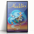 1990s Vintage Movie Poster - Classic 90s Film Art - Aladdin