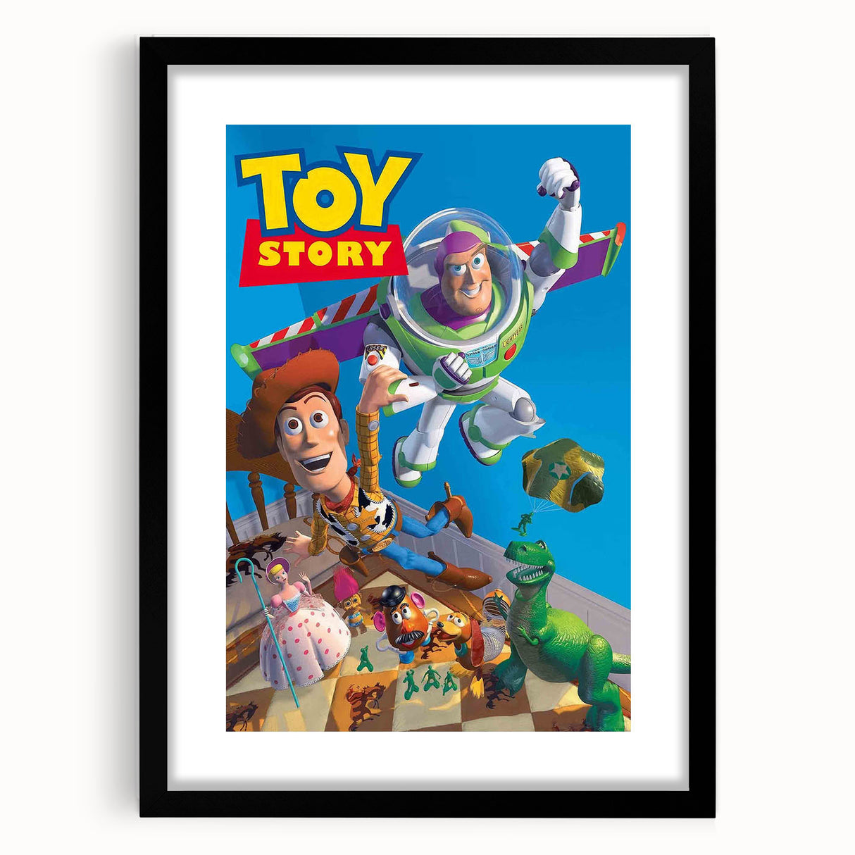 1990s Vintage Movie Poster – Classic 90s Animated Film Art Print
