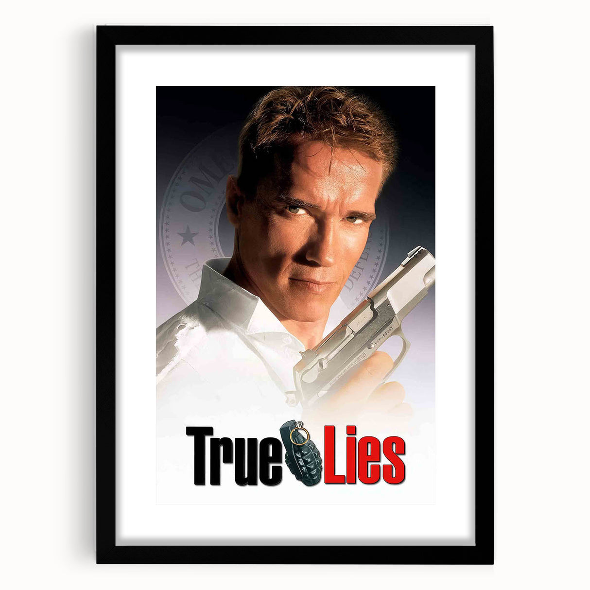 1990s Vintage Movie Poster – Classic 90s Action Film Art Print
