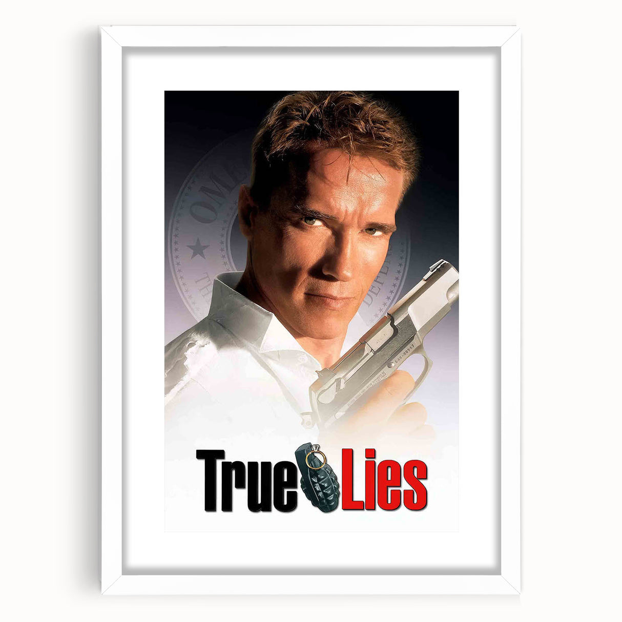 1990s Vintage Movie Poster – Classic 90s Action Film Art Print
