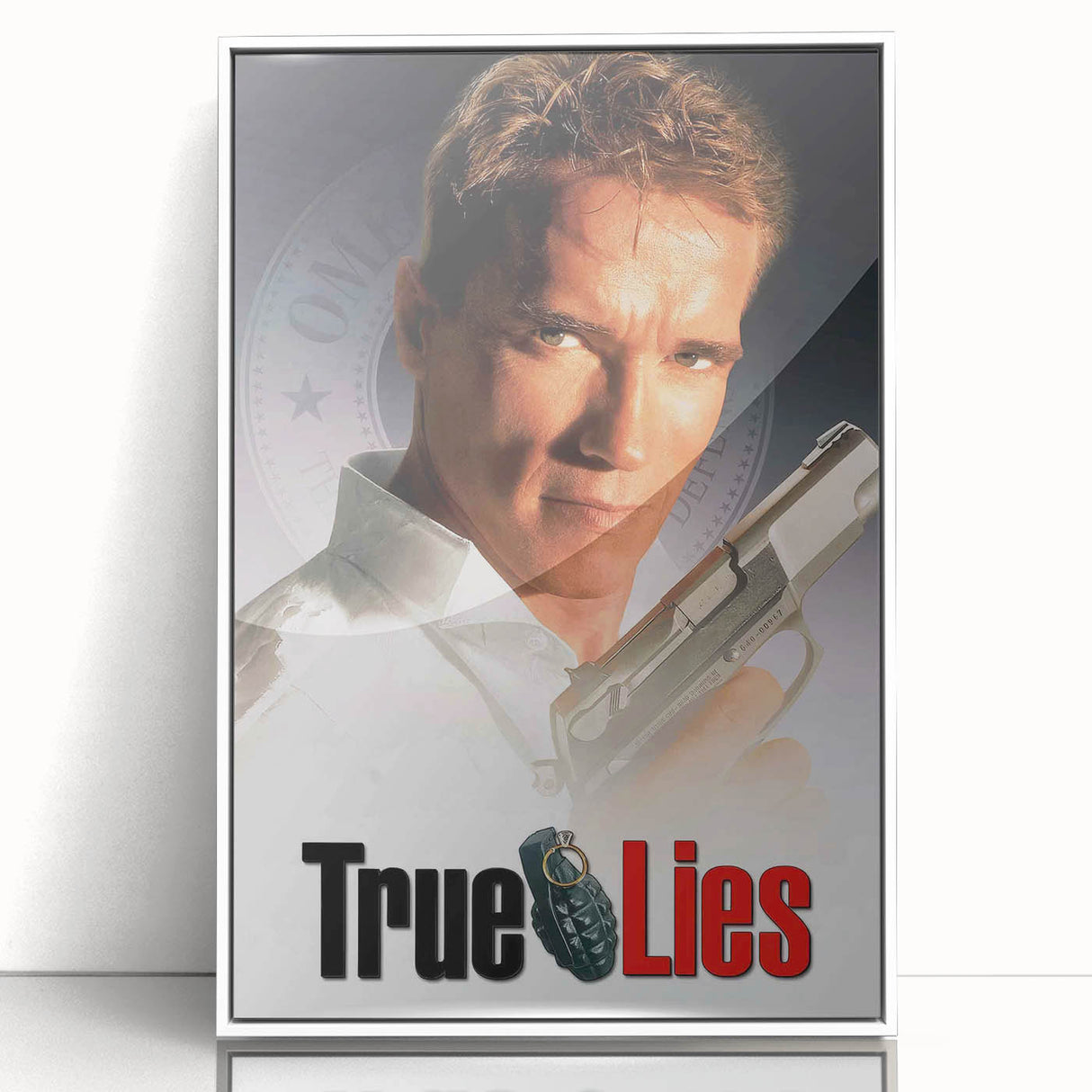 1990s Vintage Movie Poster – Classic 90s Action Film Art Print