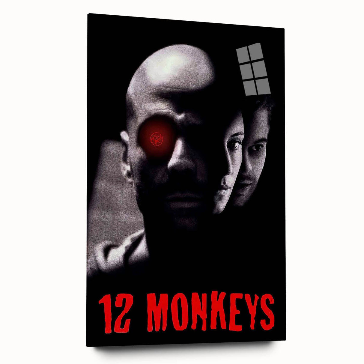 1990s Vintage Movie Poster – Classic 90s Sci-Fi Thriller Film Print