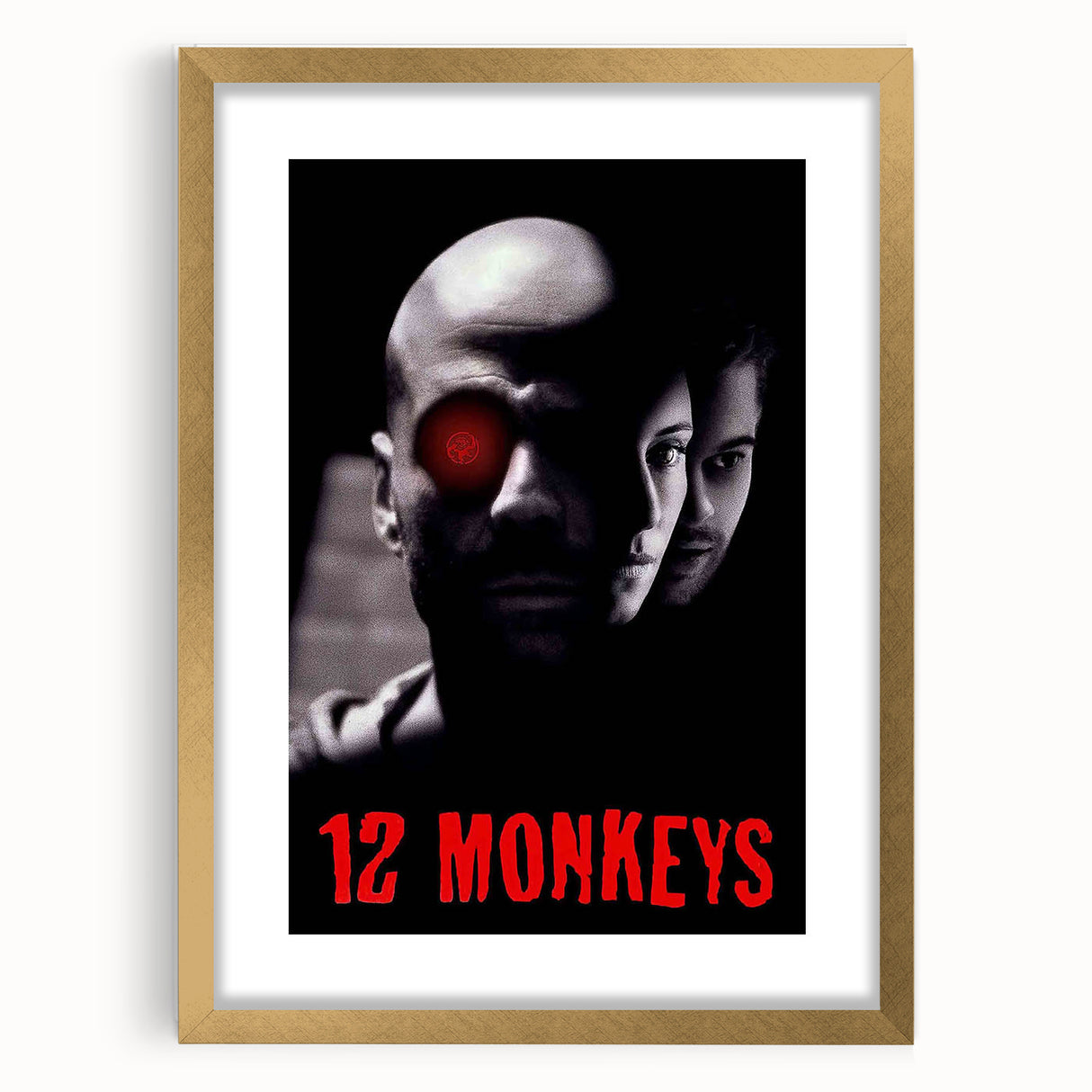 1990s Vintage Movie Poster – Classic 90s Sci-Fi Thriller Film Print