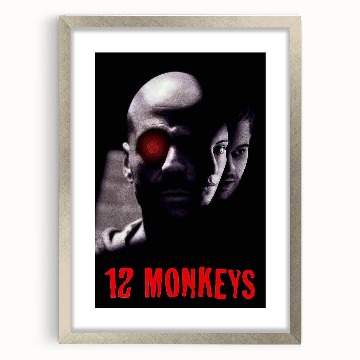 1990s Vintage Movie Poster – Classic 90s Sci-Fi Thriller Film Print