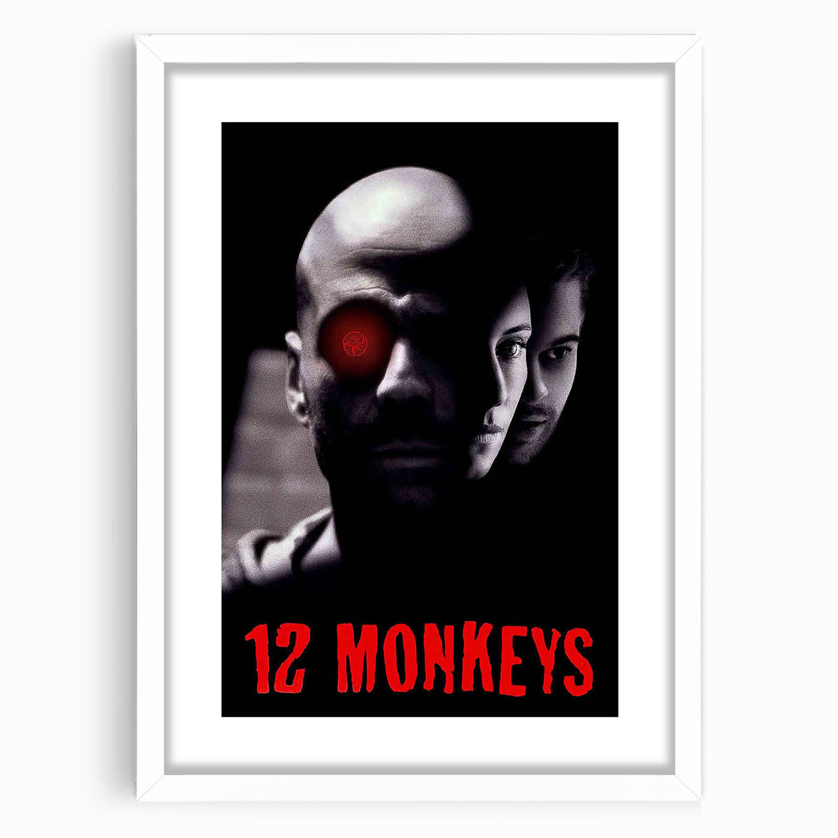1990s Vintage Movie Poster – Classic 90s Sci-Fi Thriller Film Print