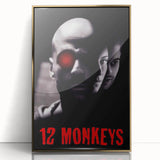 1990s Vintage Movie Poster – Classic 90s Sci-Fi Thriller Film Print