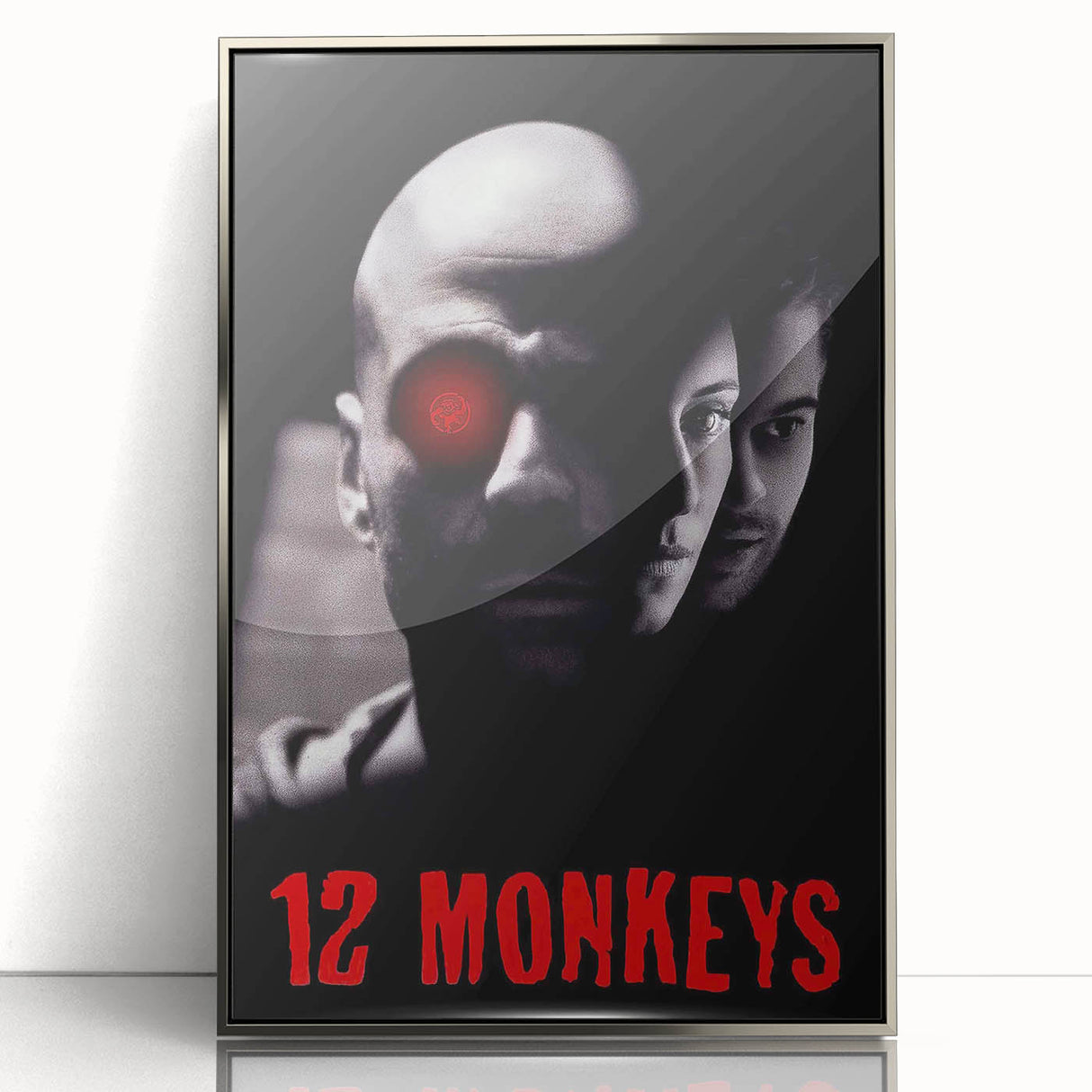 1990s Vintage Movie Poster – Classic 90s Sci-Fi Thriller Film Print