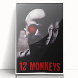 1990s Vintage Movie Poster – Classic 90s Sci-Fi Thriller Film Print