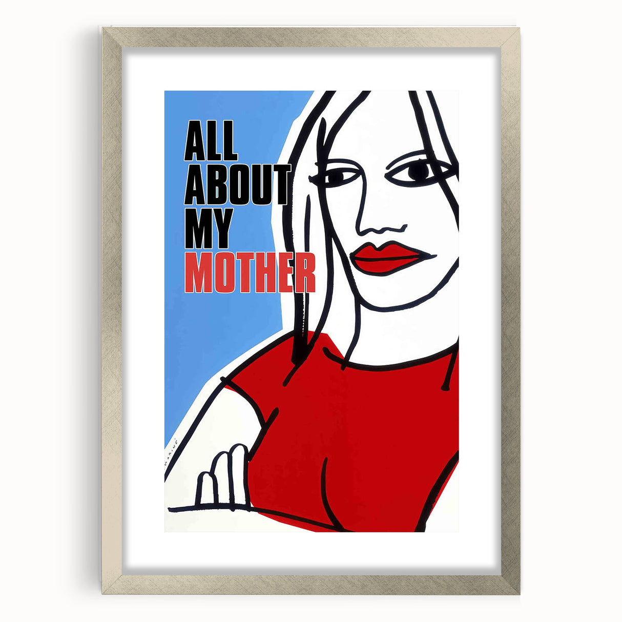 1990s Vintage Movie Poster - Classic 90s Film Art - All About My Mother