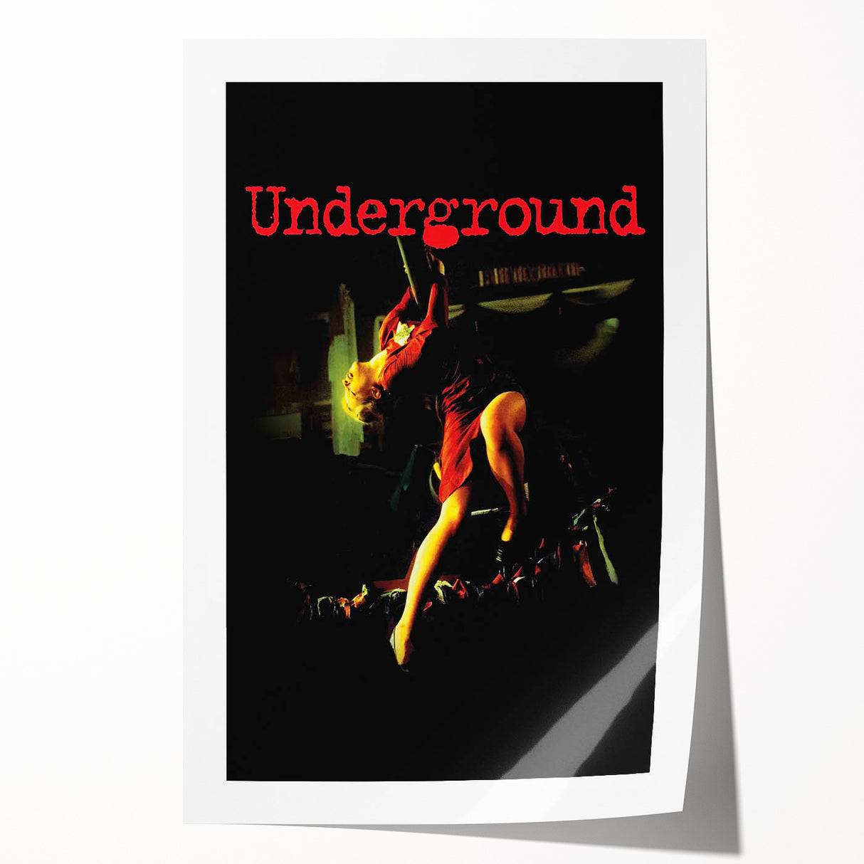 1990s Vintage Movie Poster – Classic 90s Drama Film Art Print