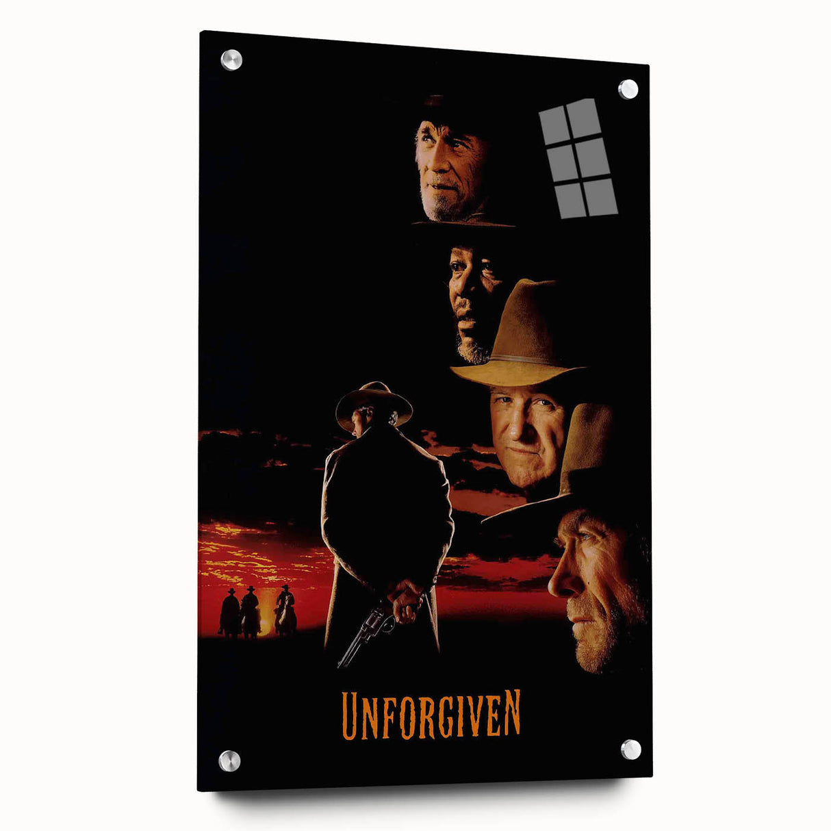 1990s Vintage Movie Poster – Classic 90s Western Film Art Print