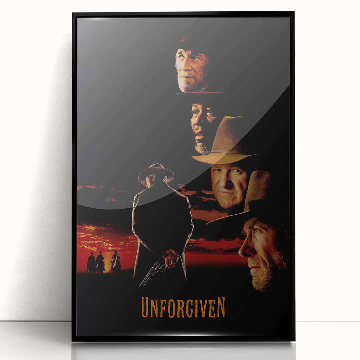 1990s Vintage Movie Poster – Classic 90s Western Film Art Print