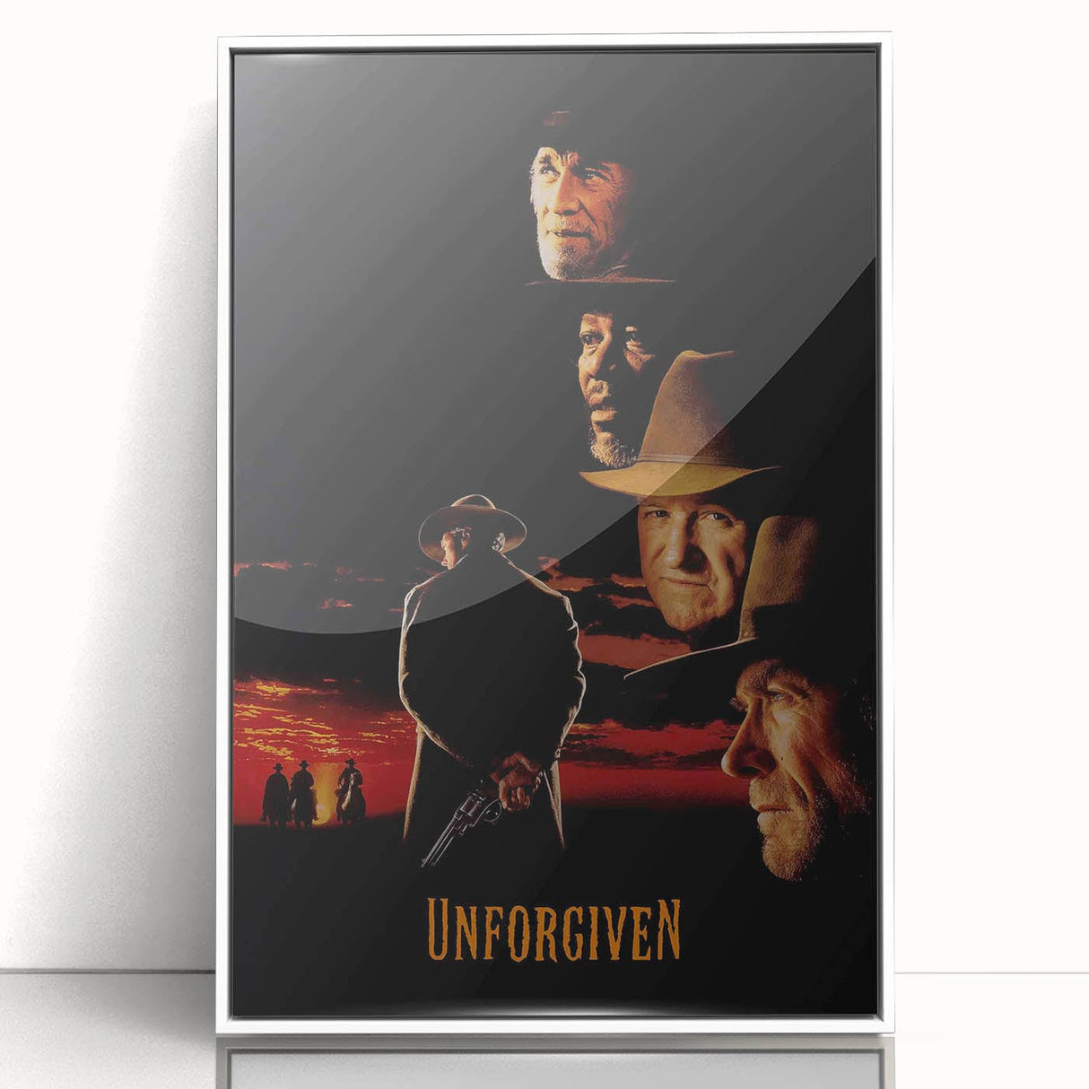 1990s Vintage Movie Poster – Classic 90s Western Film Art Print