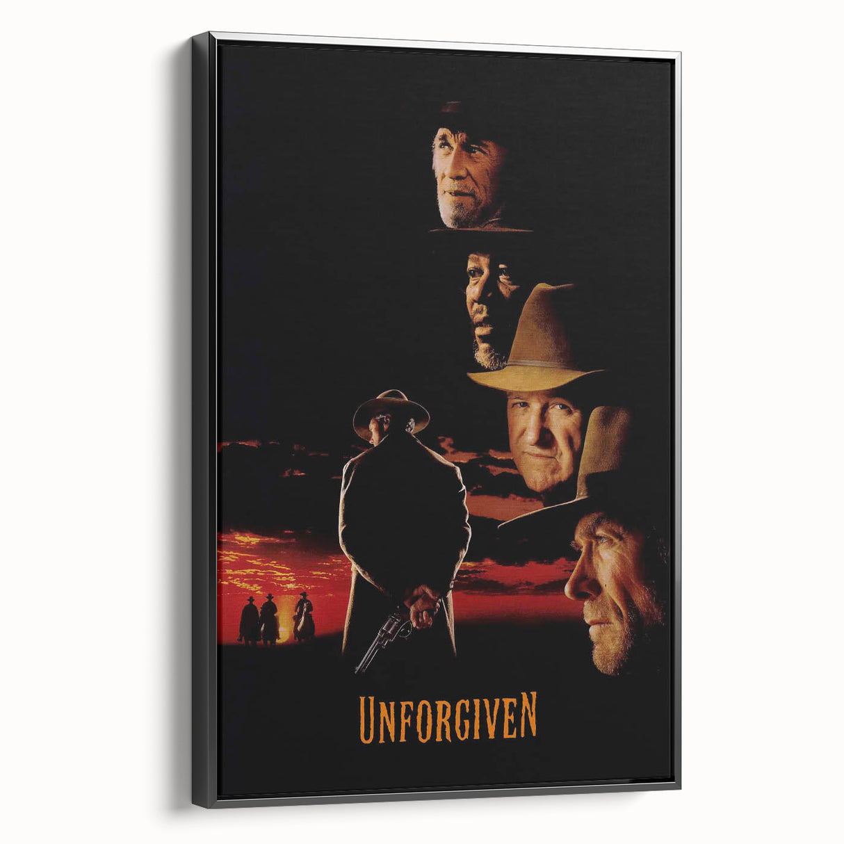 1990s Vintage Movie Poster – Classic 90s Western Film Art Print