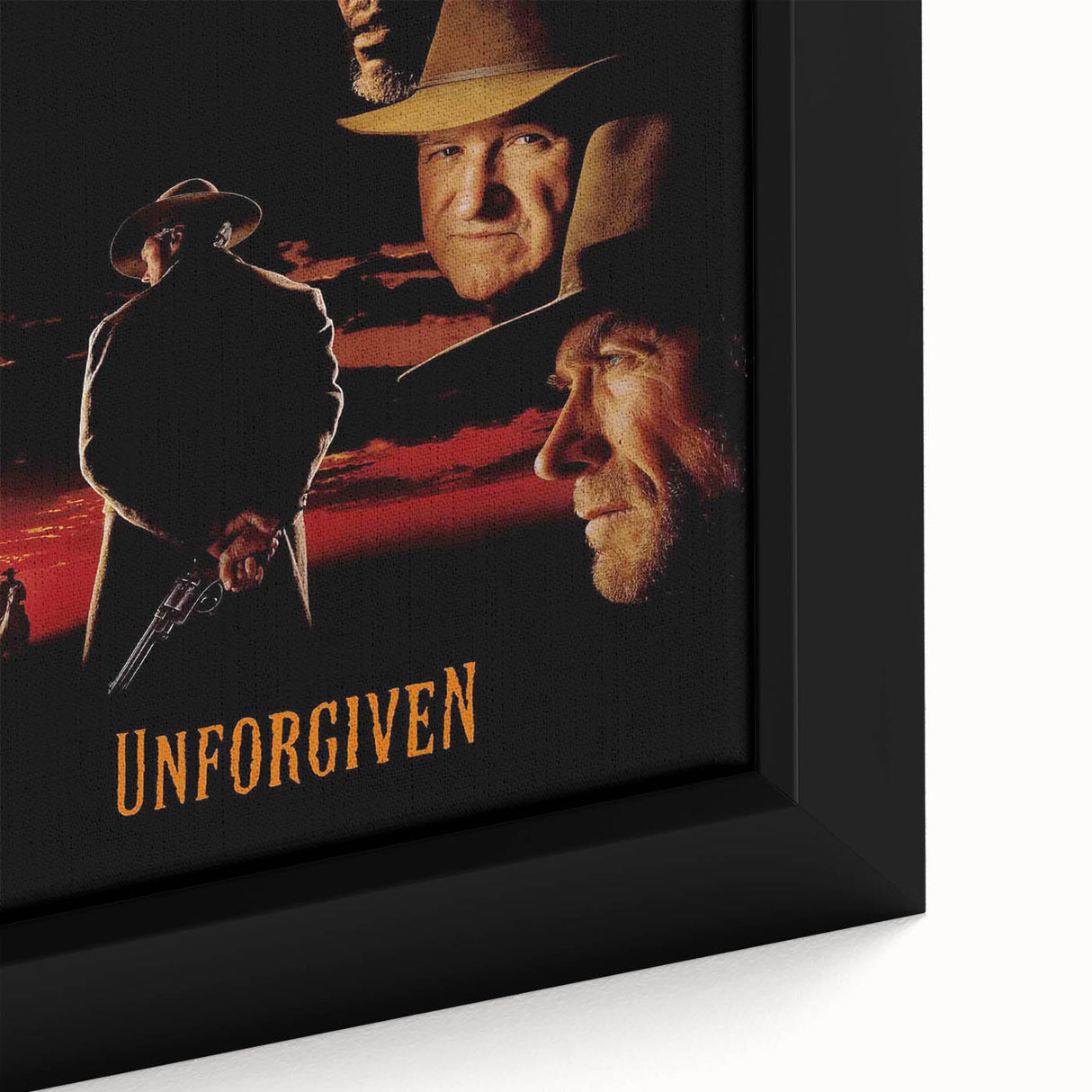 1990s Vintage Movie Poster – Classic 90s Western Film Art Print