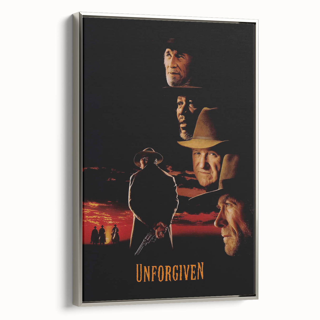 1990s Vintage Movie Poster – Classic 90s Western Film Art Print