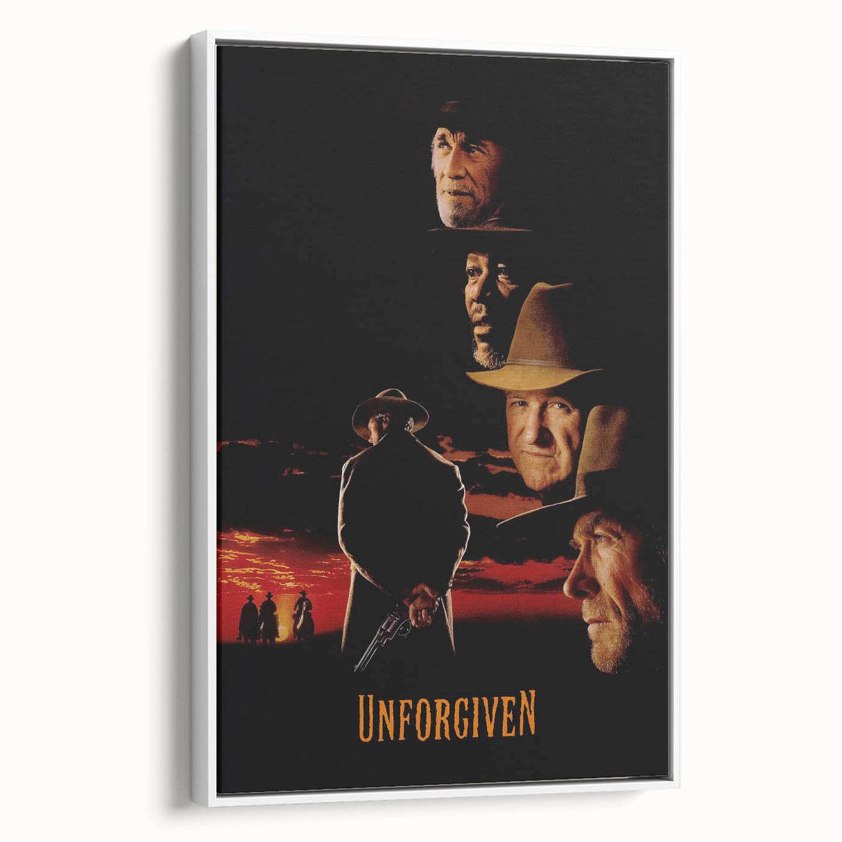 1990s Vintage Movie Poster – Classic 90s Western Film Art Print