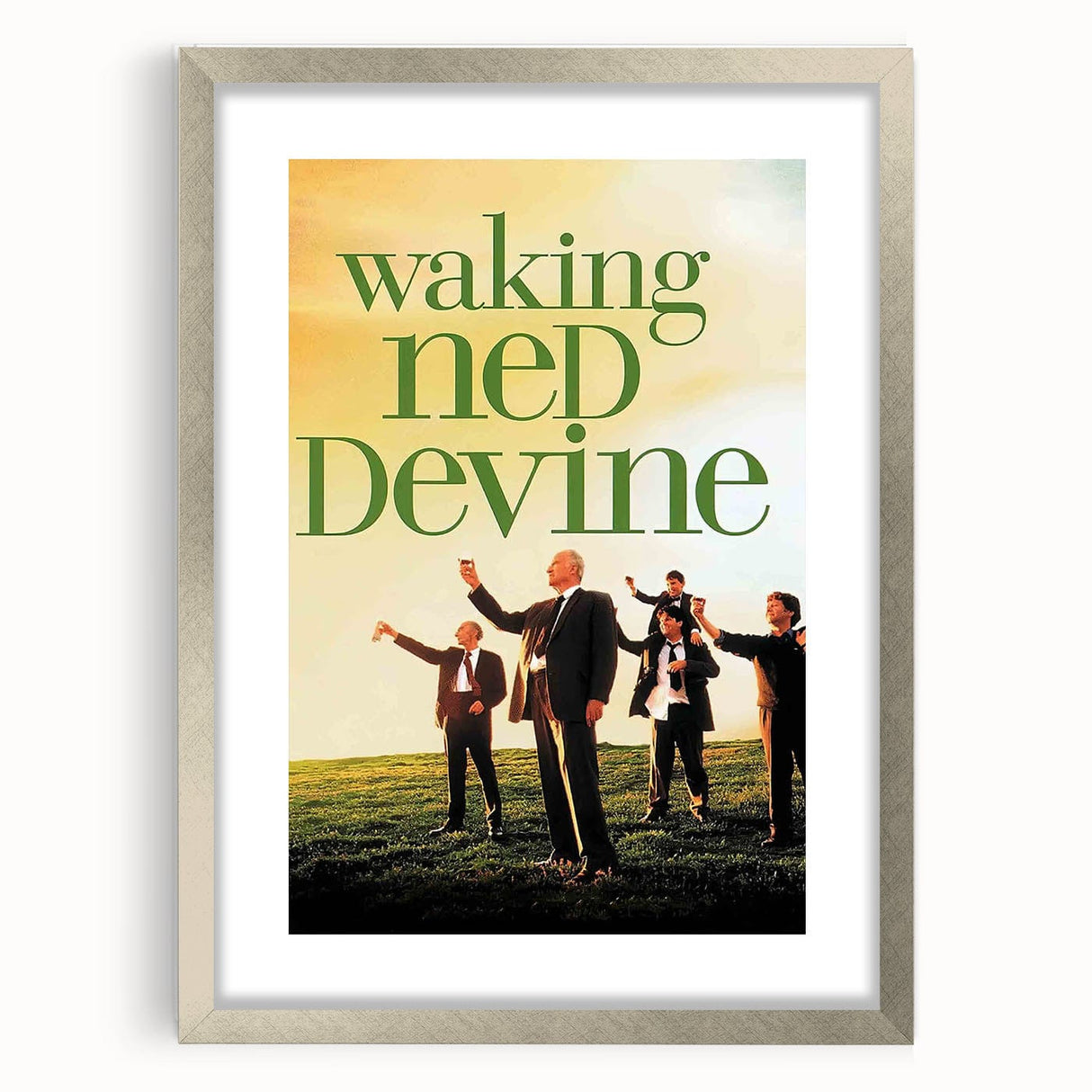 1990s Vintage Movie Poster – Classic 90s Comedy Drama Film Art