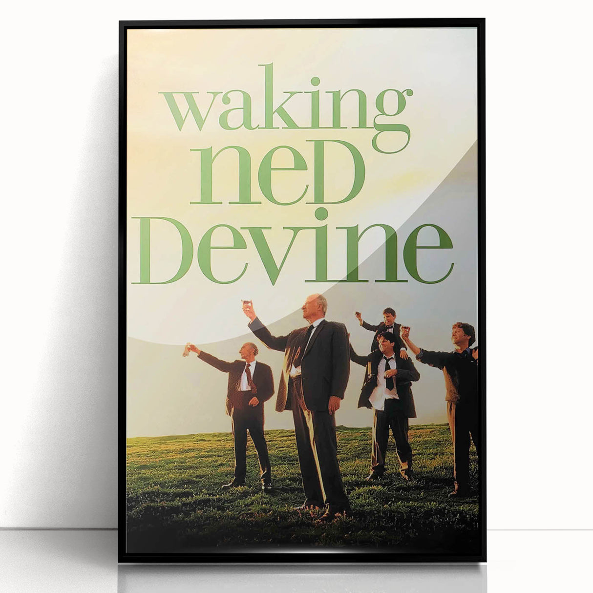 1990s Vintage Movie Poster – Classic 90s Comedy Drama Film Art