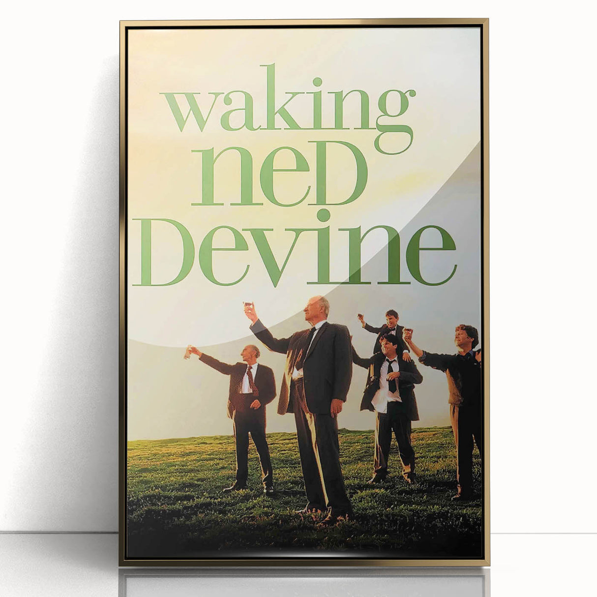 1990s Vintage Movie Poster – Classic 90s Comedy Drama Film Art